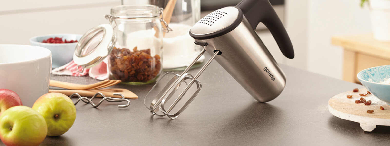  Hand Mixer Electric, 450W Kitchen Mixers with Scale