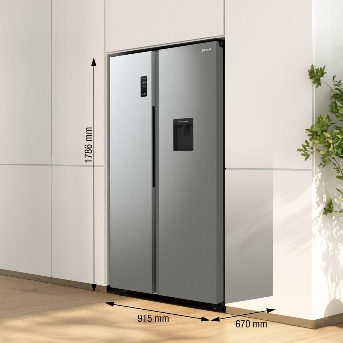 Side By Side Fri ider NRR9185EAXLWD GORENJE side-by-side-fri-ider-nrr9185eaxlwd-gorenje