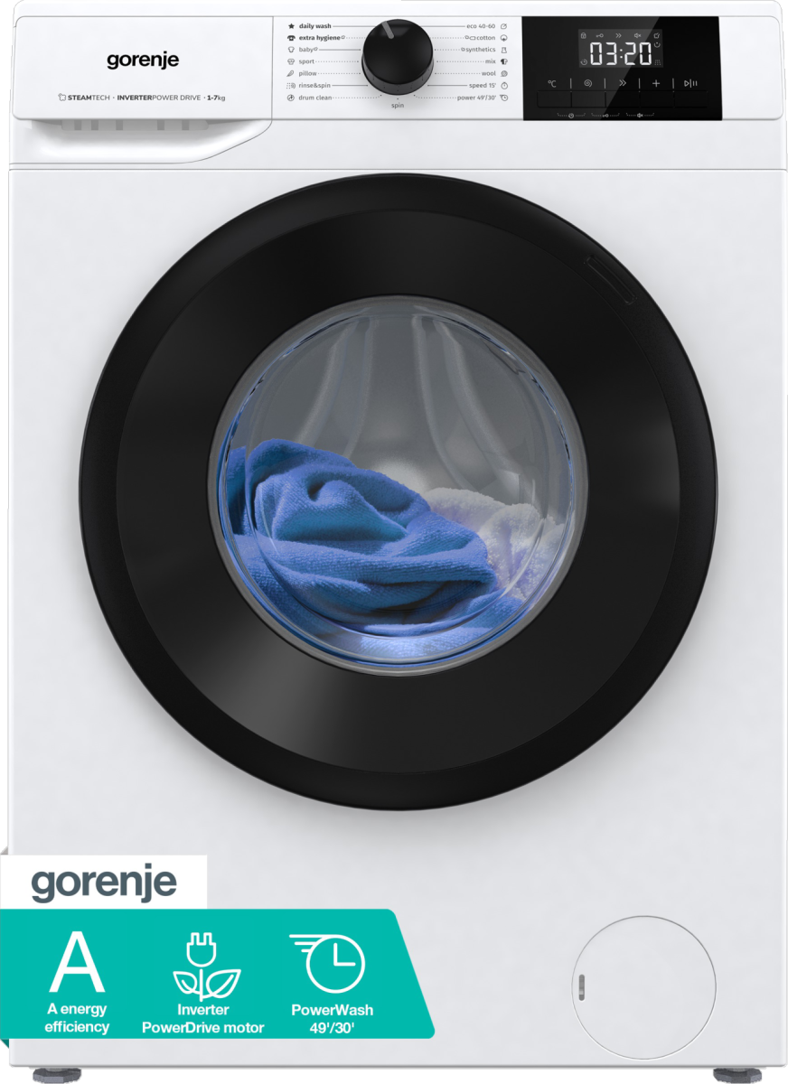 Levně Gorenje Automatická pračka - W3NGPI74A3S