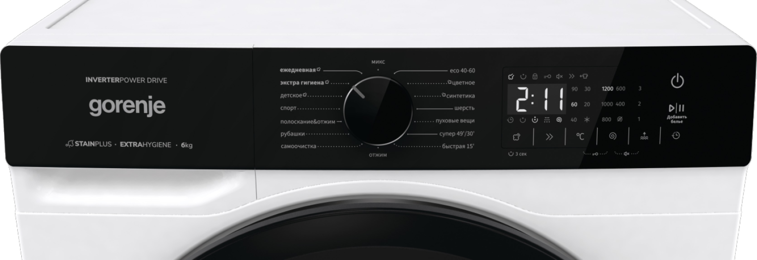 WASHER WF3G6012  WNHA62SAS GOR