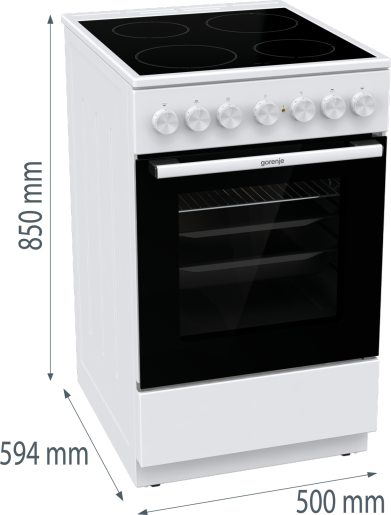 COOKER FR513C-GSDA2 GEC5B41WG GOR