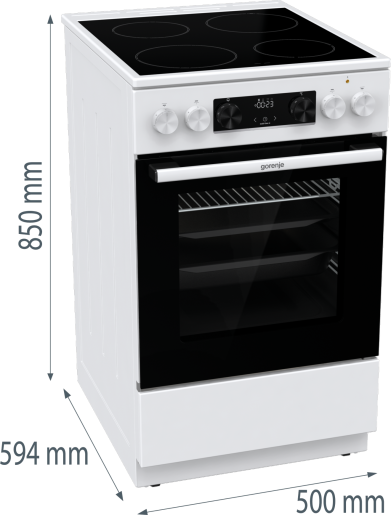 COOKER FR513D-GSDA2 GEC5C42WG GOR