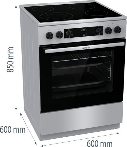 COOKER FR6A4D-CEJ42 GECS6C70XC GOR