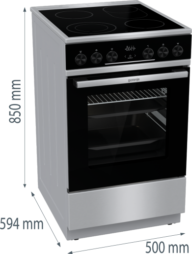 COOKER FR514D-AEN42 GEC5C61XPA GOR