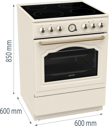 COOKER FR6A4C-BEDA2 GECS6B70CLI GOR