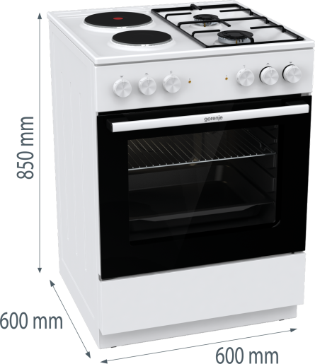 COOKER FK6A1A-G1D9E GK6A10WG GOR