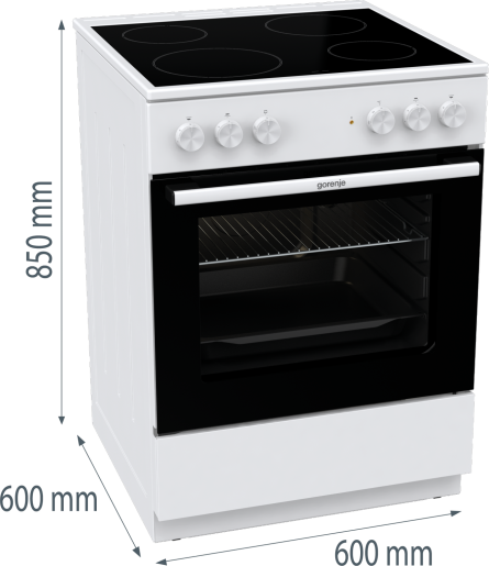 COOKER FR6A1A-GSDC2 GEC6A11WG GOR