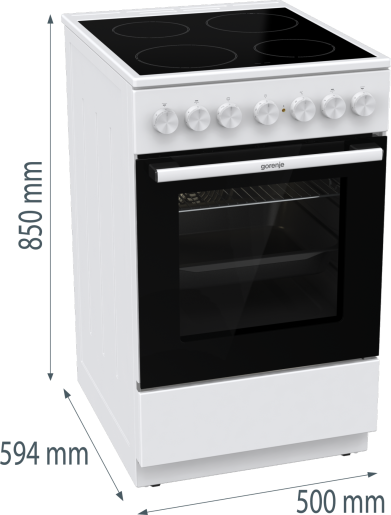 COOKER FR513C-GSDA2 GEC5B42WG GOR