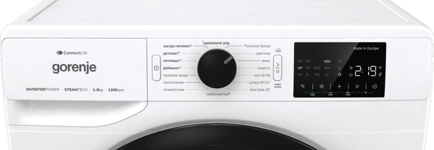 WASHER PS22/67122 WPNEI82SBSWIFI/C GOR