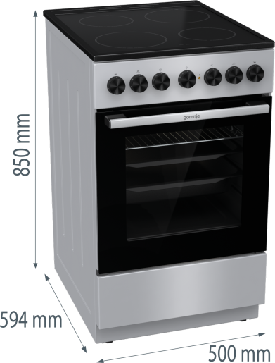 COOKER FR513C-GSDA2 GEC5B41SG GOR