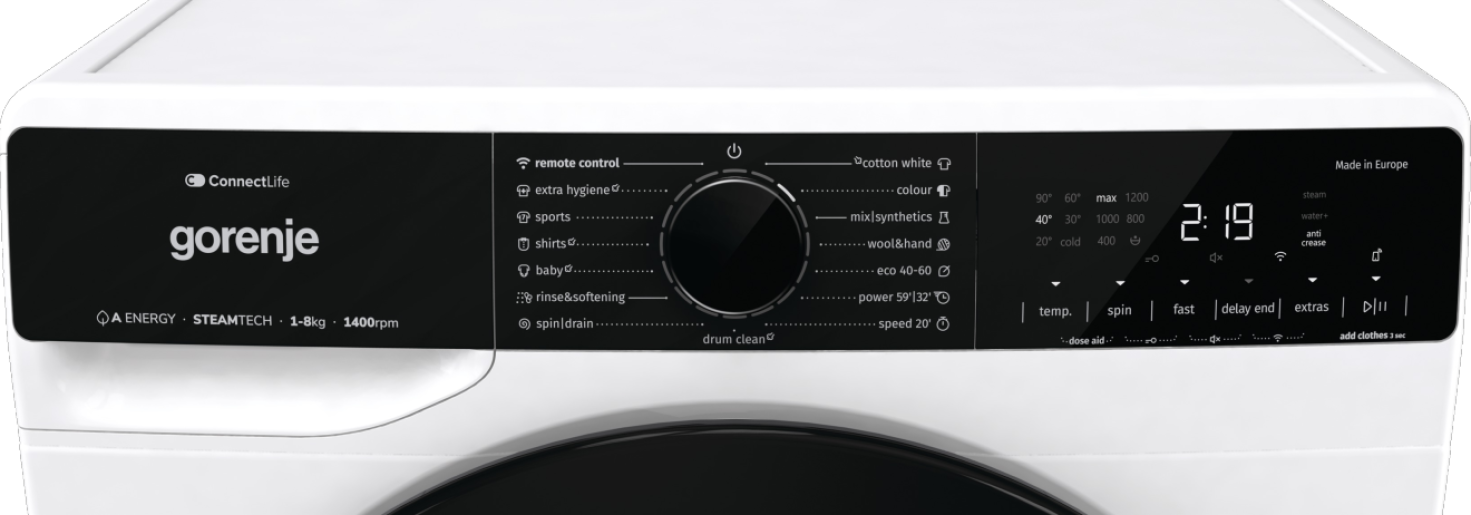 WASHER PS22/5414H WPNA84A2TSWIFI GOR