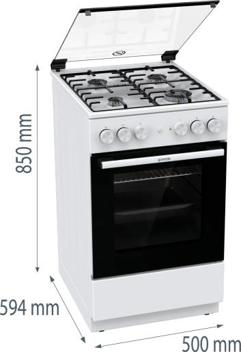 COOKER FM511A-HPD5B GK5A21WH GOR