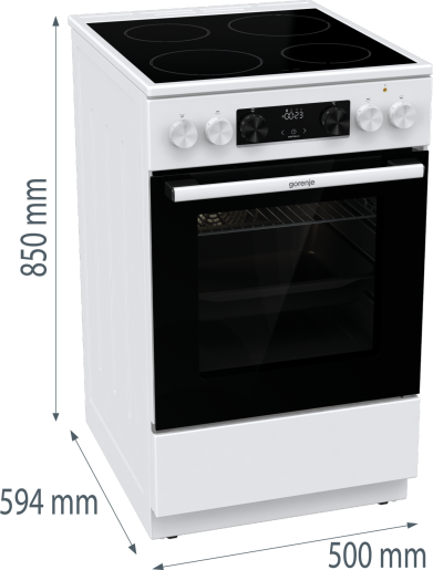 COOKER FR514D-GSDA2 GEC5C61WG GOR