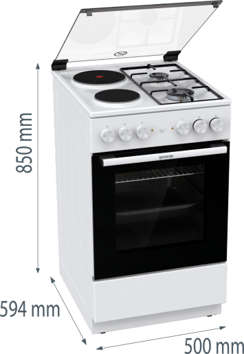 COOKER FK511A-G1D8E GK5A11WG GOR