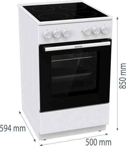 COOKER FR511A-GSDA2 GEC5A22WG GOR