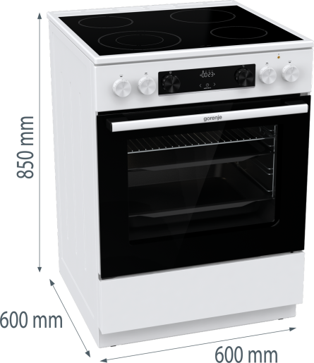 COOKER FR6A4D-CEDA2 GECS6C70WC GOR