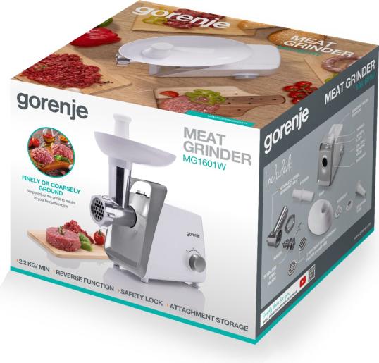 MEAT GRINDER MG1601W GOR