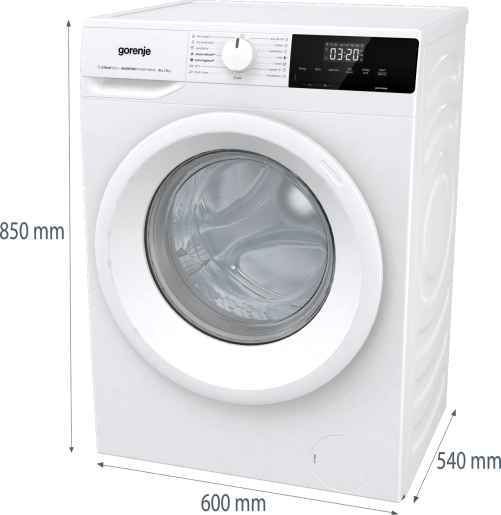 WASHER-DRY WDLA8014EVJM W3D2A854ADS GOR