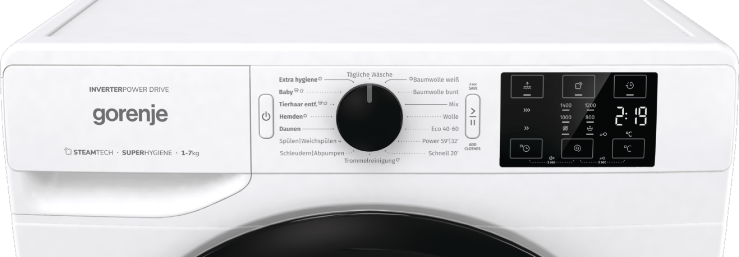 WASHER PS22/23140 WNEI74ADPS GOR