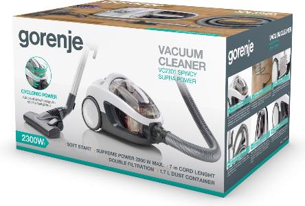 VACUUM CLEANER VC2301SPWCY
