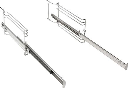 FULLY EXTENDIBLE INOX 1-LEVEL GUIDES