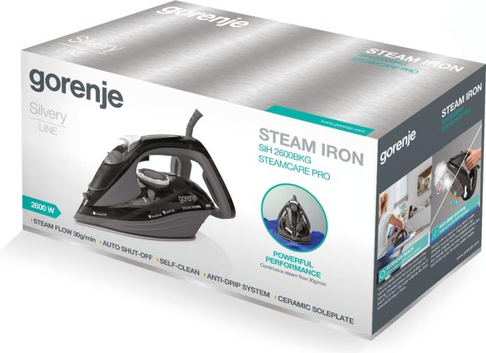 STEAM IRON SIH2600BKG GOR