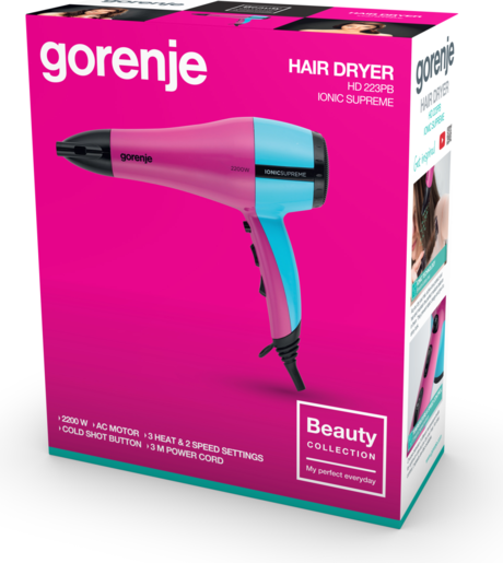 HAIR DRYER HD223 PB GOR