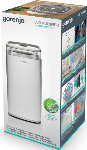 AIR PURIFIER AP500 SENSE AIR