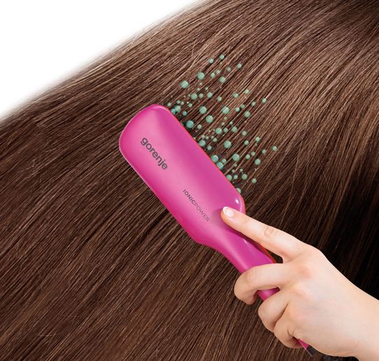 HAIR STRAIGHTENER BRUSH HSB01PR GOR