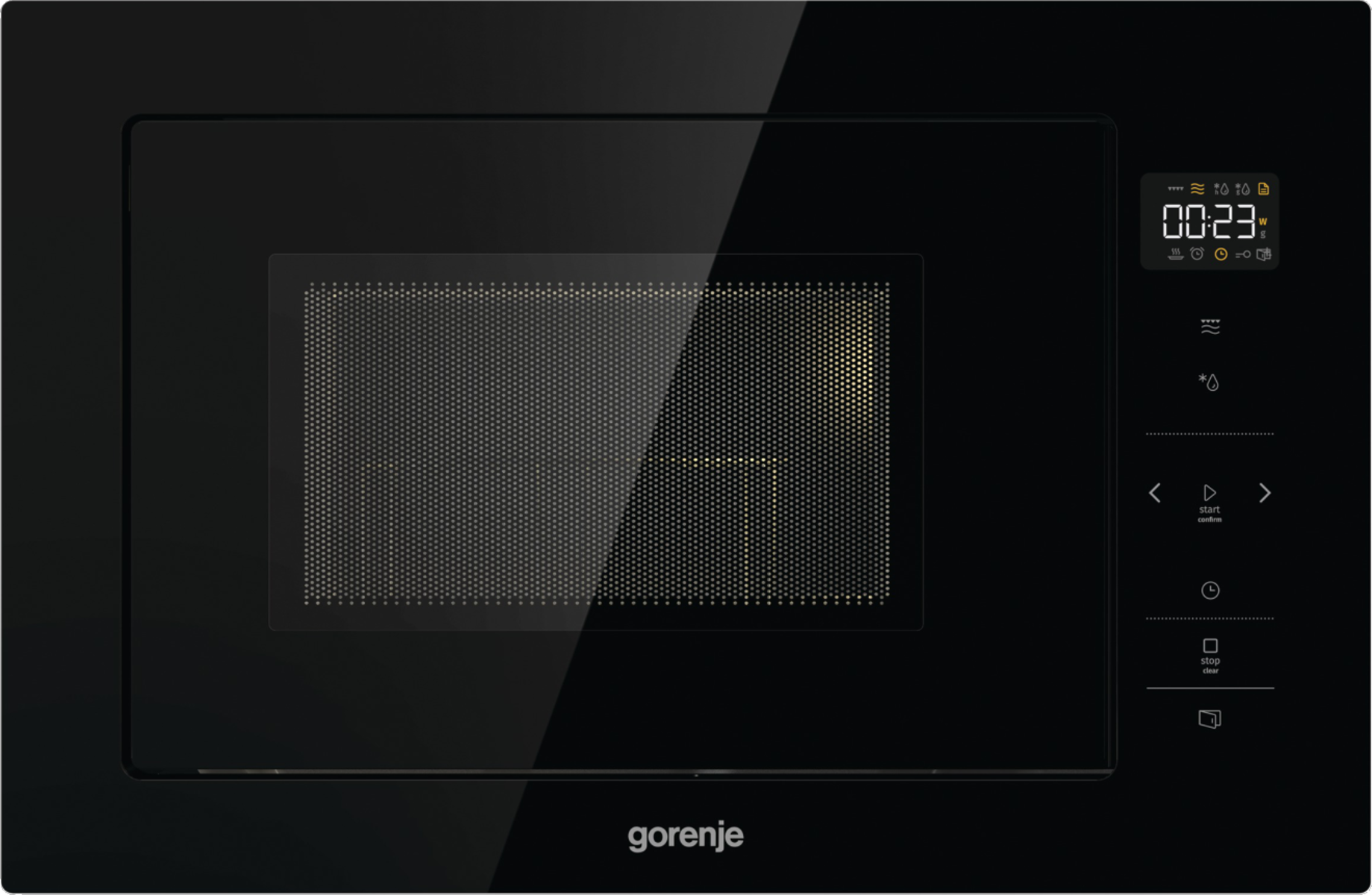Levně Gorenje Mikrovlnná trouba s grilem - BM251SG2BG