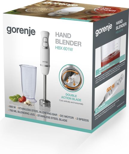 HAND BLENDER HBX601W GOR