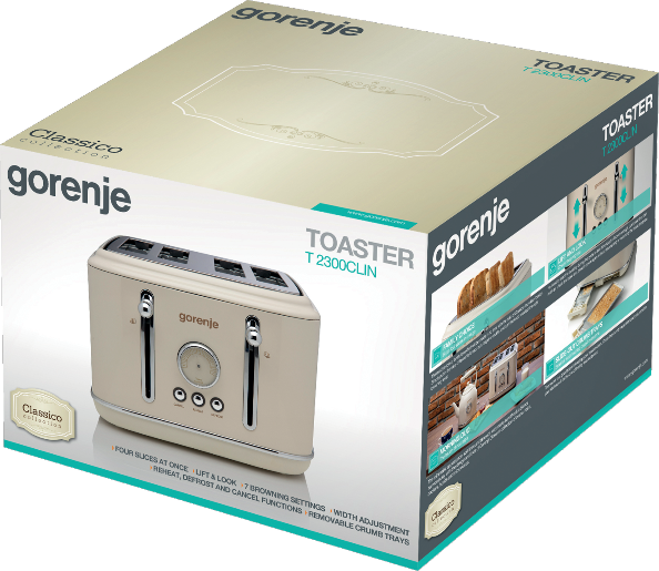 TOASTER T2300CLIN