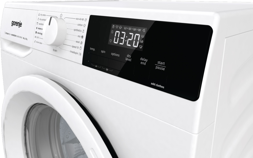 WASHER-DRY WDLA8014EVJM W3D2A854ADS GOR