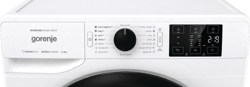 Stifte bekendtskab Imponerende dårligt Vaskemaskine - WNEI84AS - GORENJE