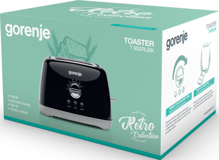 TOASTER T900RLBK GOR