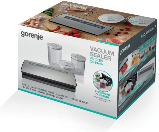 VACUUM SEALER VS120ES GOR