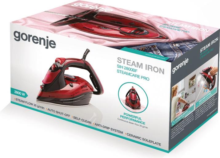 STEAM IRON SIH2800BF GOR